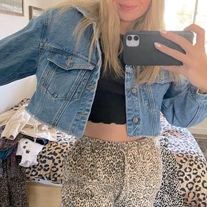 Pacsun Cropped Trucker Jean Jacket